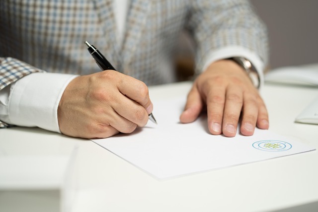 Contract signing